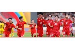 Thủ tướng Phạm Minh Chính chúc mừng hai đội tuyển bóng đá Việt Nam 