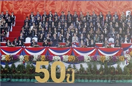 Tổng Bí thư Tô Lâm và Phu nhân dự Lễ kỷ niệm 50 năm Quốc khánh Lào