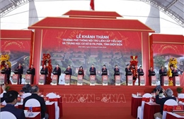 Tổng Bí thư Tô Lâm dự lễ khánh thành trường phổ thông nội trú liên cấp tại Điện Biên