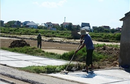 Diêm dân Thanh Hóa mặn mòi mưu sinh giữa trời nắng nóng