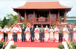 Khánh thành 'địa chỉ đỏ', phát động Tết trồng cây nhớ ơn Bác Hồ