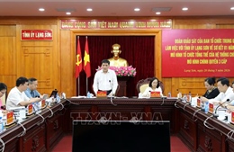 Khảo sát mô hình tổng thể của hệ thống chính trị tại Lạng Sơn