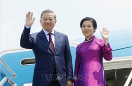 Tổng Bí thư, Chủ tịch nước Tô Lâm và Phu nhân lên đường thăm chính thức Vương quốc Thái Lan