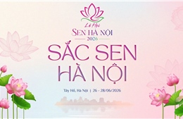 Lễ hội Sen Hà Nội 2026: Hội tụ tinh hoa văn hóa và sáng tạo từ hoa sen