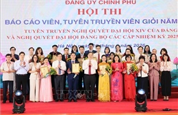 Xây dựng đội ngũ báo cáo viên, tuyên truyền viên vững bản lĩnh, giỏi chuyên môn