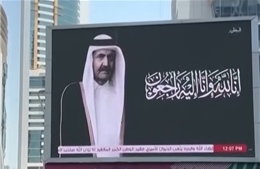 Điện chia buồn cựu Quốc vương Qatar từ trần
