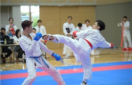 Sôi động Giải Karate người Việt tại Nhật Bản