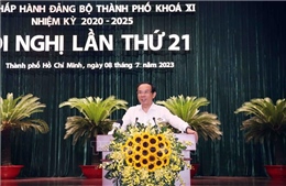 Khai mạc Hội nghị lần thứ 21 Ban Chấp hành Đảng bộ Thành phố Hồ Chí Minh
