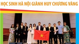 Học sinh Hà Nội giành HCV Olympic Phát minh và Sáng chế khoa học quốc tế 