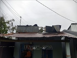 Mưa dông gây nhiều thiệt hại ở Kiên Giang