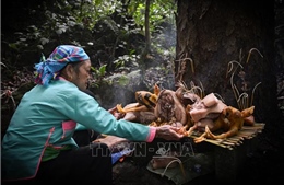 Lễ cúng thần rừng của Dân tộc Giáy ở Lai Châu