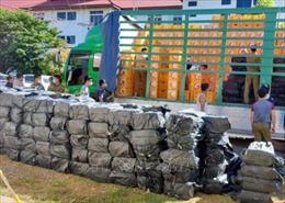 Cảnh sát Lào liên tục thu giữ lượng lớn ma túy