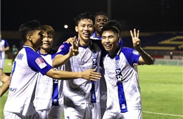 Giai đoạn 2 V-League 2023: Sông Lam Nghệ An thắng Thành phố Hồ Chí Minh với tỷ số 2 - 0