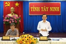 Kiểm tra, đánh giá việc thực hiện Chương trình mục tiêu quốc gia tại Tây Ninh