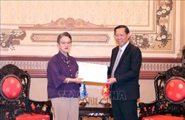 Lãnh đạo TP Hồ Chí Minh tiếp Phó Tổng Thư ký Liên hợp quốc