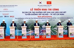 Hơn 2.000 tỷ đồng cải tạo đường sắt khu vực đèo Khe Nét (Quảng Bình)