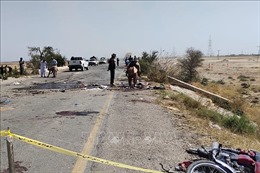 Nổ bom tại Tây Bắc Pakistan, 5 cảnh sát tử vong