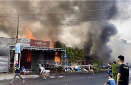 An Giang: Hỏa hoạn khiến 6 nhà dân bị thiệt hại
