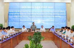 Thủ tướng chủ trì hội nghị thúc đẩy thực hiện chính sách đặc thù phát triển TP Hồ Chí Minh