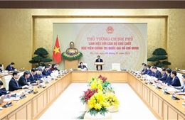 Phát triển Học viện Chính trị Quốc gia Hồ Chí Minh xứng tầm vị trí, vai trò, chức năng, nhiệm vụ thời kỳ mới