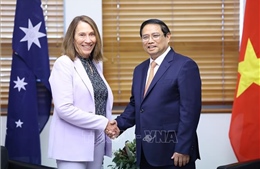 Thủ tướng Phạm Minh Chính hội kiến Chủ tịch Thượng viện Australia Sue Lines