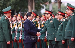 Thủ tướng Phạm Minh Chính thăm Học viện Quốc phòng