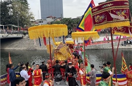 Lễ hội Chùa Láng phục dựng nhiều nghi thức truyền thống