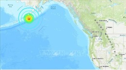 Động đất có độ lớn 5,9 tại bang Alaska (Mỹ)