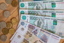 Đồng ruble của Nga giảm xuống mức thấp nhất kể từ tháng 4/2022