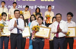 Tuyên dương, khen thưởng học sinh giỏi tiêu biểu Thủ đô năm học 2022 - 2023