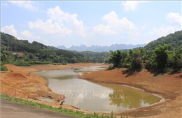 Hồ chứa ở Cao Bằng có nguy cơ cạn kiệt do thời tiết khô hạn