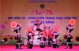 Cao Bằng tổ chức Hội thi hát dân ca - Trình diễn trang phục dân tộc năm 2023