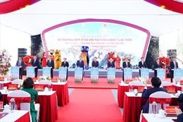 Phó Thủ tướng Trần Lưu Quang dự lễ khởi công dự án nhà ở xã hội tại Hải Phòng