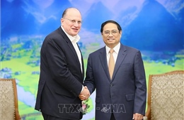 Thủ tướng Phạm Minh Chính tiếp Chủ tịch Tập đoàn HSBC Mark Tucker