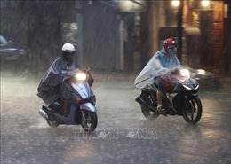 Trung Bộ và Nam Bộ mưa dông