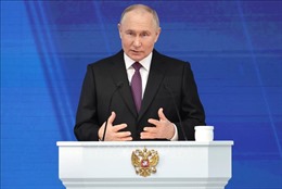 Tổng thống Vladimir Putin kêu gọi đoàn kết xây dựng nước Nga mới toàn diện