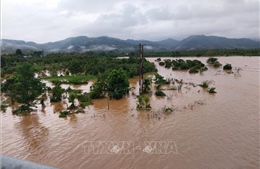 Phố núi Bảo Lộc ngập nặng sau trận mưa suốt đêm