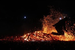 Độc đáo lễ Nhảy lửa của người Pà Thẻn ở Lâm Bình 