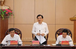 Đoàn công tác của Chính phủ làm việc tại Ninh Bình