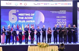 Thúc đẩy hợp tác giữa ACDM với Nhật Bản, Trung Quốc trong quản lý thiên tai