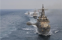 Các lực lượng Mỹ, Hàn Quốc và Nhật Bản tập trận hải quân chung