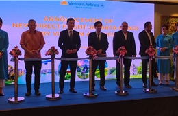 Vietnam Airlines khai trương đường bay thẳng kết nối hai thủ đô Hà Nội và Jakarta