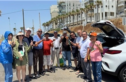 Góc biển Bat Yam và cuộc hẹn Chủ nhật của những người Việt xa xứ