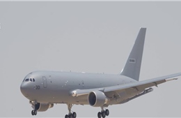 Quân đội Israel tiếp nhận máy bay tiếp dầu trên không KC-46 đầu tiên
