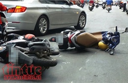 Va chạm giữa xe taxi và xe máy khiến một người tử vong