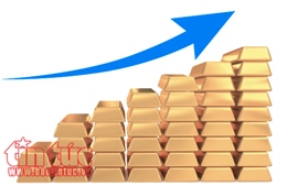 Giá vàng thế giới tăng lên mức cao nhất trong gần 2 tuần