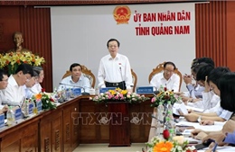 Phó Chủ tịch Quốc hội Phùng Quốc Hiển thăm và làm việc tại Quảng Nam