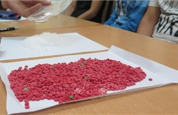 Thu giữ hơn 2.000 viên nén hồng phiến và khoảng 0,5 kg ma túy đá
