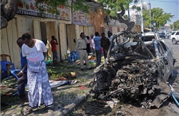 Đánh bom xe ở thủ đô của Somalia, ít nhất 11 người thiệt mạng