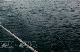 Phát hiện một tàu lạ trôi dạt vào ven bờ biển thị trấn Lăng Cô, Thừa Thiên - Huế